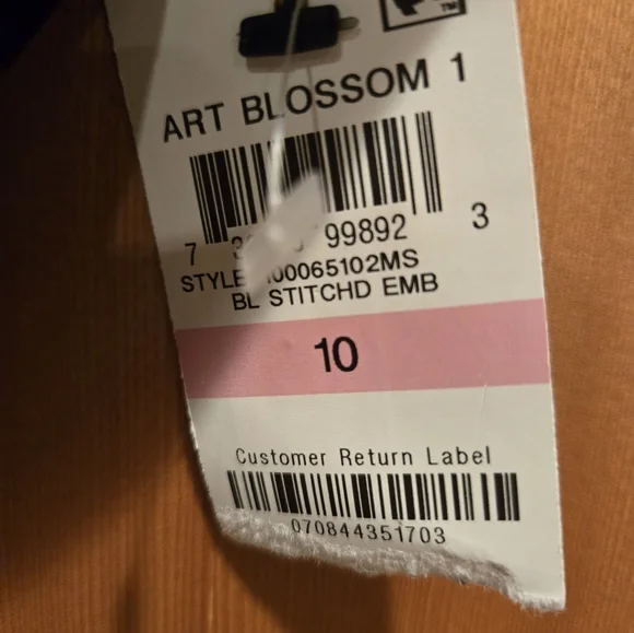 Alfani Elegant Black Floral Dress Size:10 NWT - Picture 6 of 7